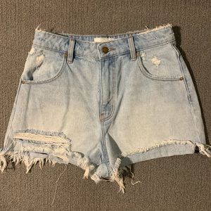 ROLLA’S Dusters High Rise Slim Jean Shorts